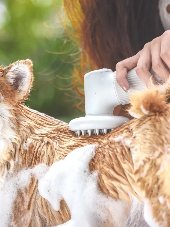 FUR-EVER CLEAN automata habzó szappanadagoló és kisállatfürdető (kutya és cica)